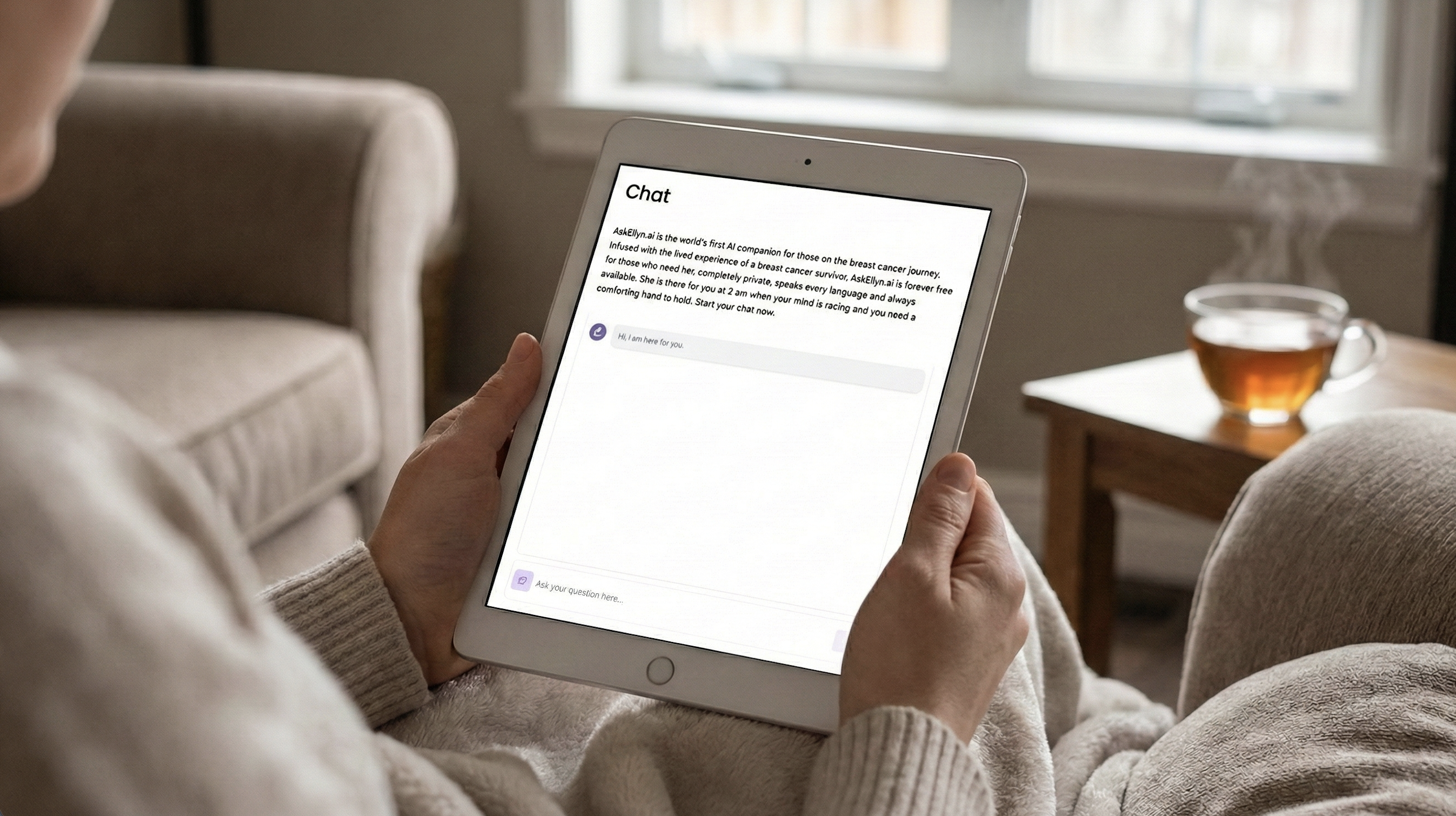 AskEllyn: AI Companion for Breast Cancer Support